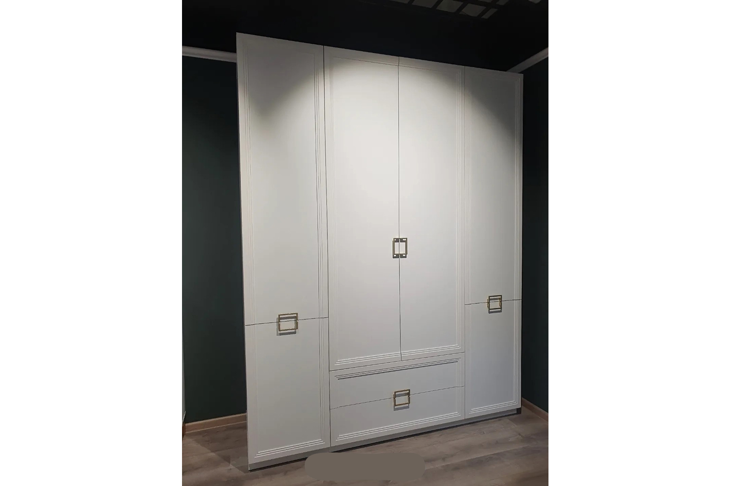 Распродажа - изображение №5 "Мебель для спальни Дольче белый премиум в текстуре (выставочный образец)"  на www.Angstrem-mebel.ru